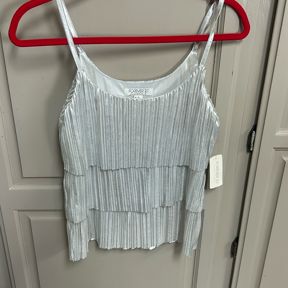 Fun silver top